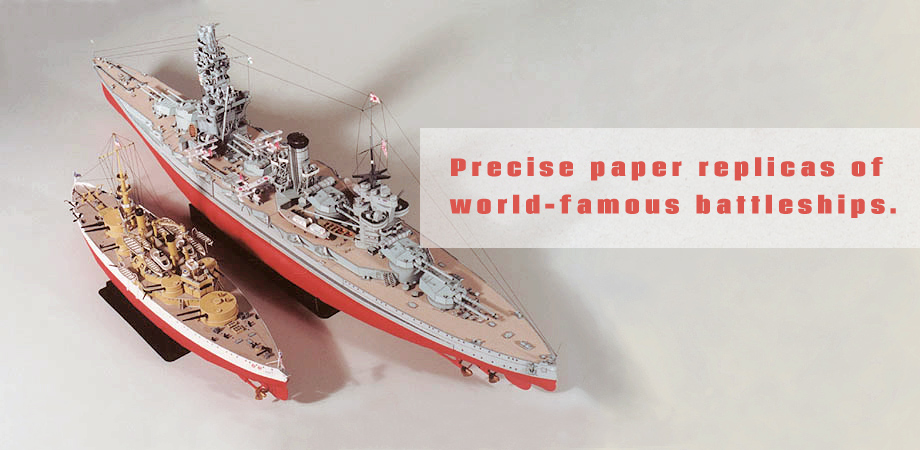 Precise, accurate paper models from Digitalnavy.